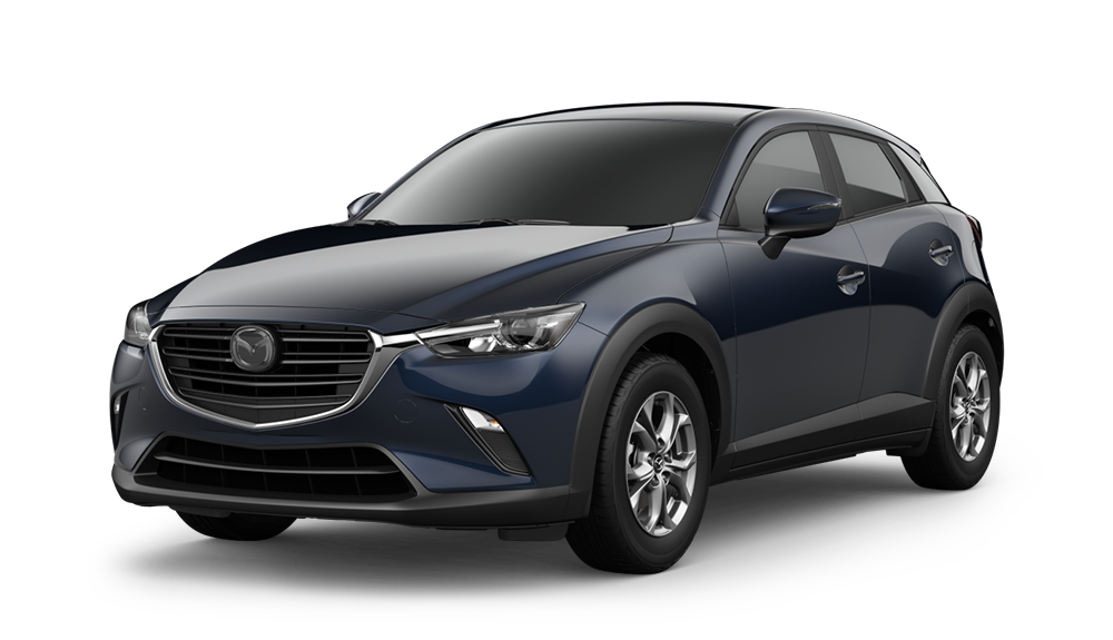 2021 Mazda CX-3 Deep Crystal Blue Mica | Mazda of Milford in Milford CT