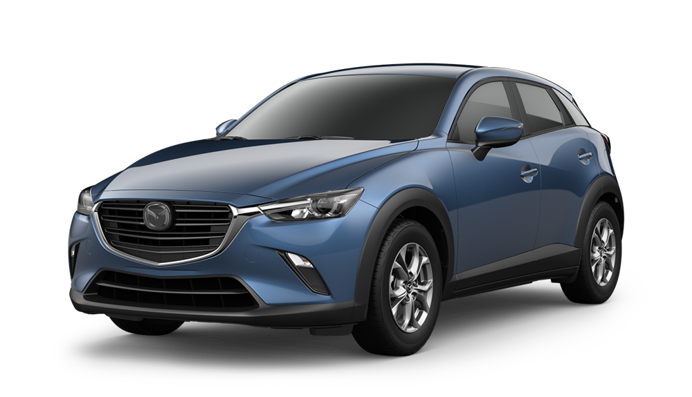 2021 Mazda CX-3 Eternal Blue Mica | Mazda of Milford in Milford CT