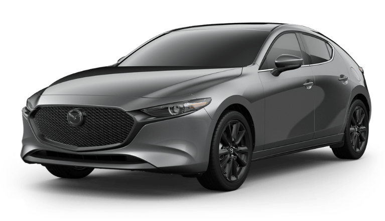 2021 Mazda3 Hatchback Machine Gray Metallic | Mazda of Milford in Milford CT