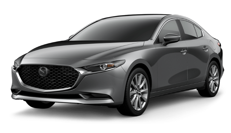 2021 Mazda3 Sedan Machine Gray Metallic | Mazda of Milford in Milford CT
