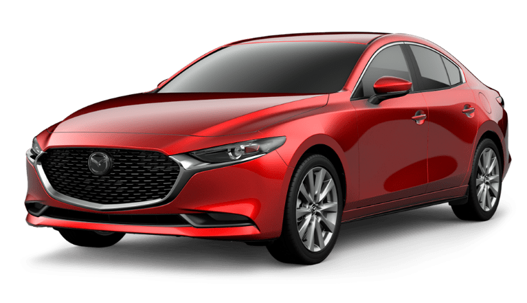 2021 Mazda3 Sedan Soul Red Crystal Metallic | Mazda of Milford in Milford CT