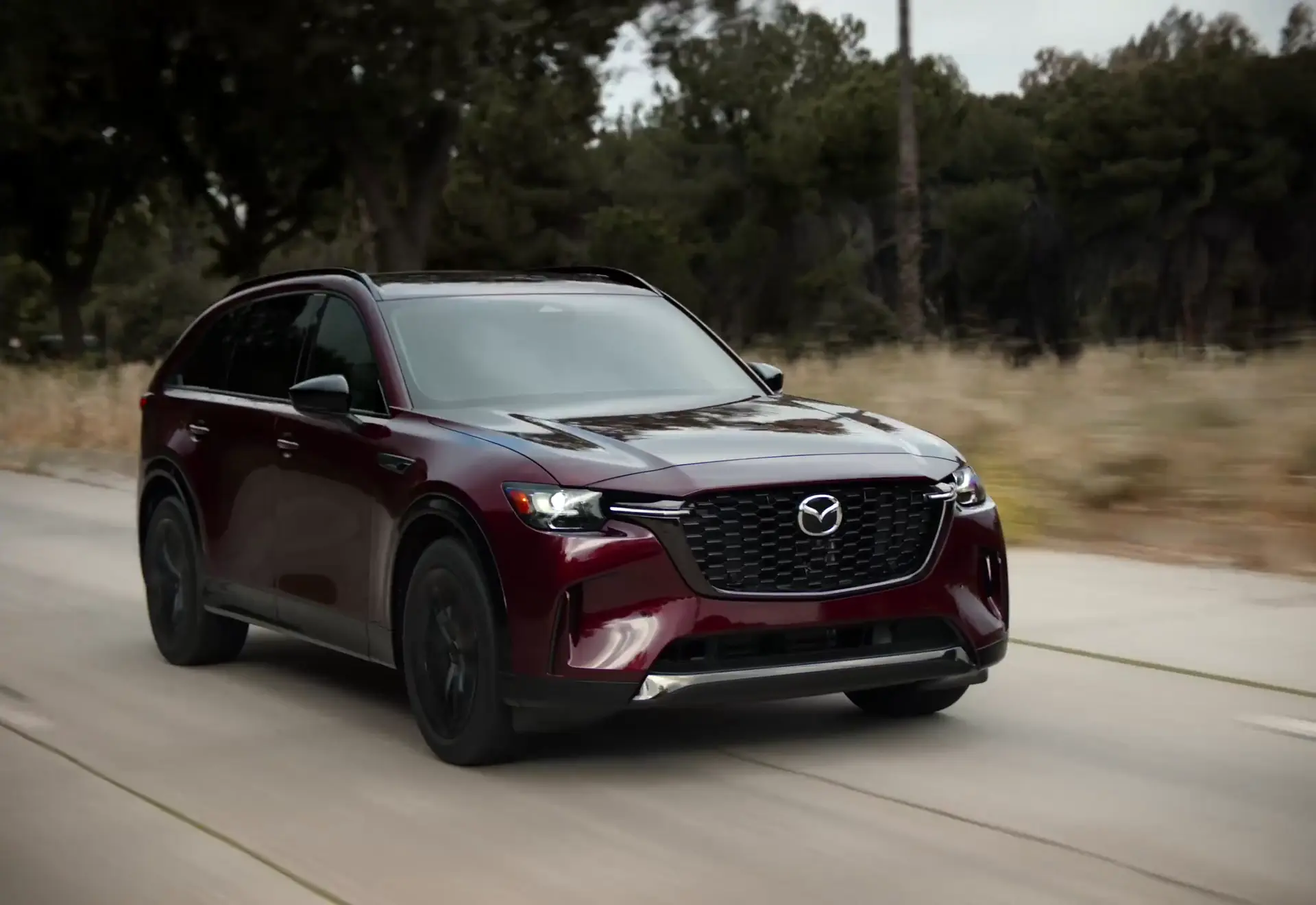 2027 Mazda CX-90 driving | Mazda of Milford in Milford CT