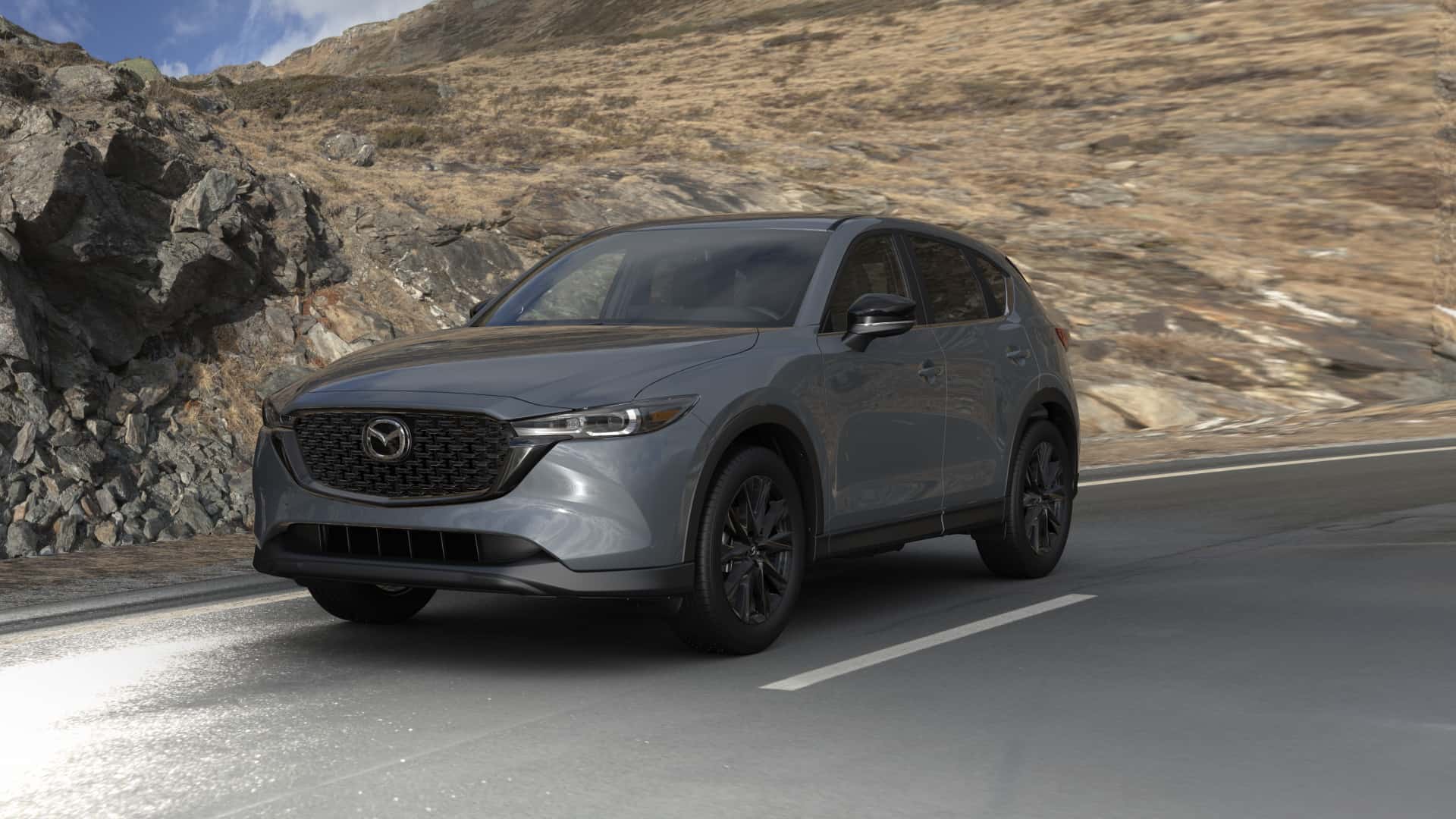 2023 Mazda CX-5 2.5 S Carbon Edition Polymetal Gray Metallic | Mazda of Milford in Milford CT