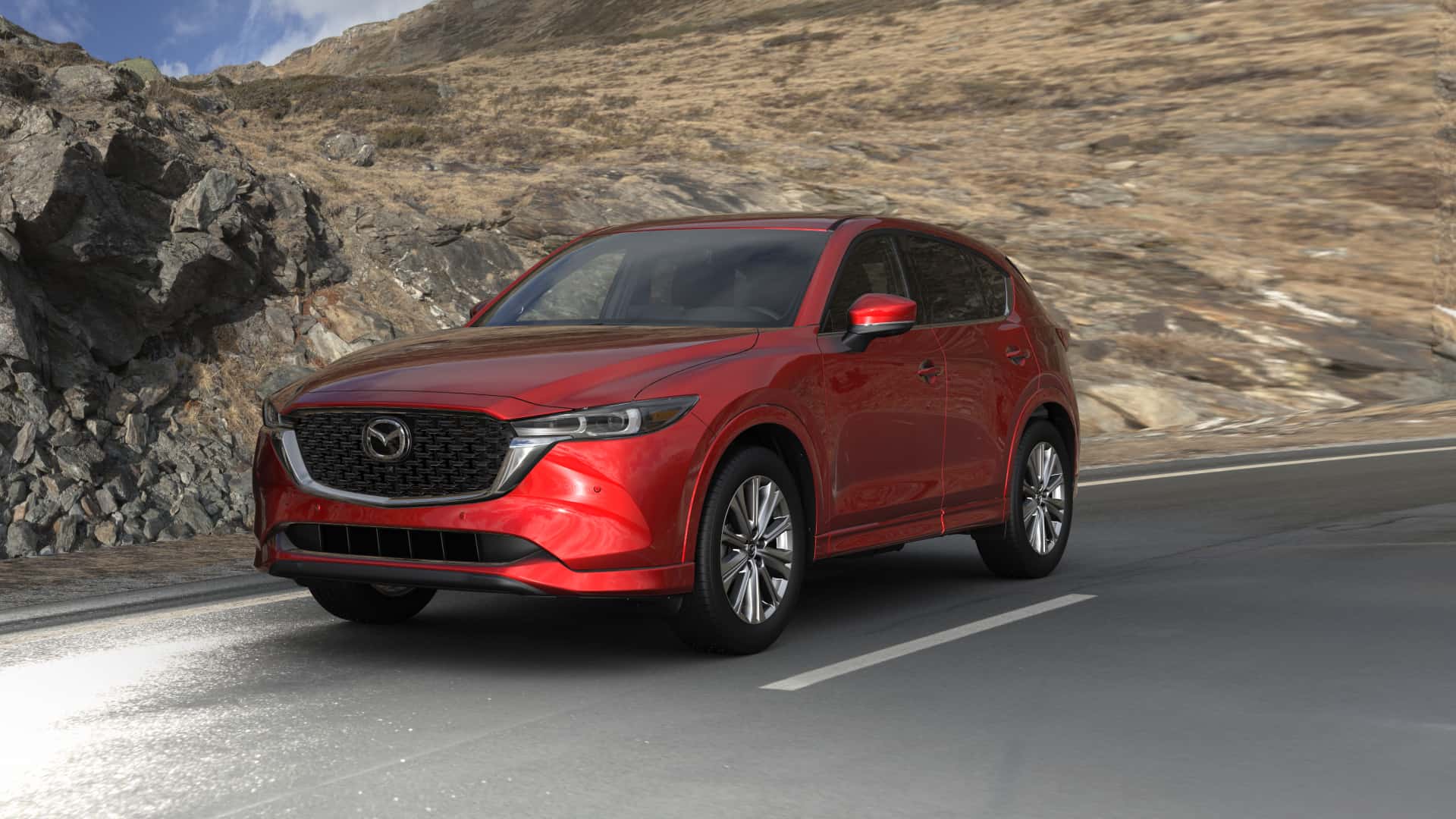2023 Mazda CX-5 2.5 Turbo Signature Soul Red Crystal Metallic | Mazda of Milford in Milford CT