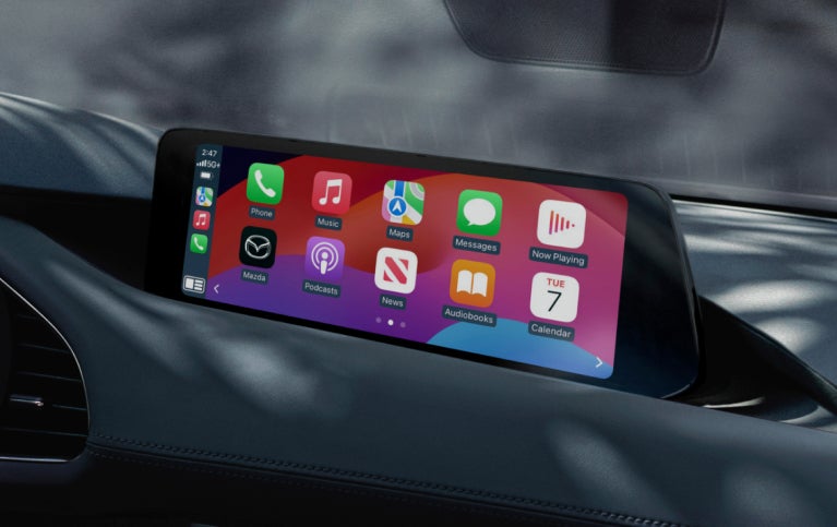 2025 Mazda 3 Sedan -Apple CarPlay Integration Feature | Mazda of Milford in Milford CT